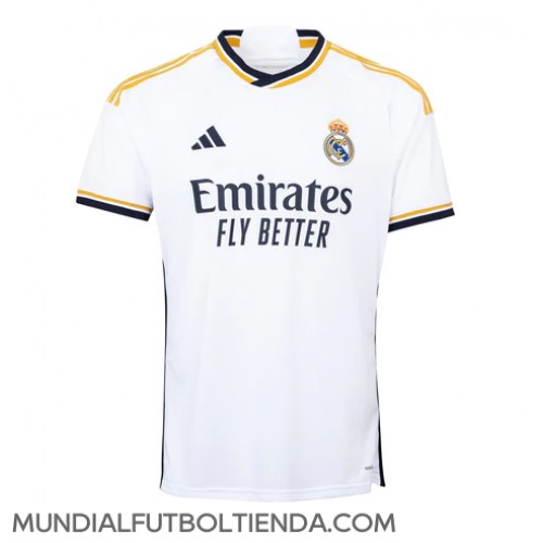 Camiseta Real Madrid Primera Equipación Replica 2023-24 mangas cortas